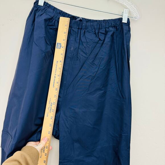 Coleman Nylon Wind Rain Pants Net Lining Dark Blue Navy Men's Size M - Picture 6 of 13